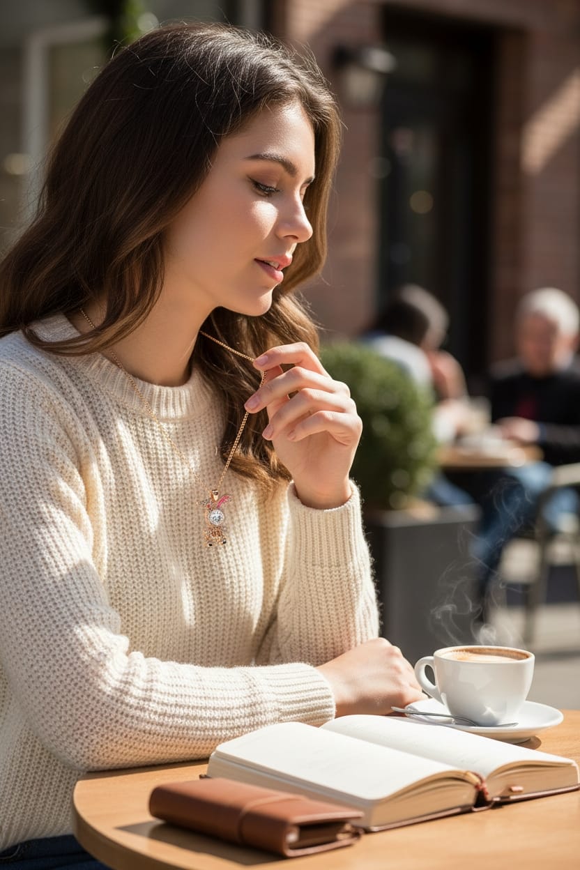 Cadena & Dije por mayoreo UNYX - Oro Laminado