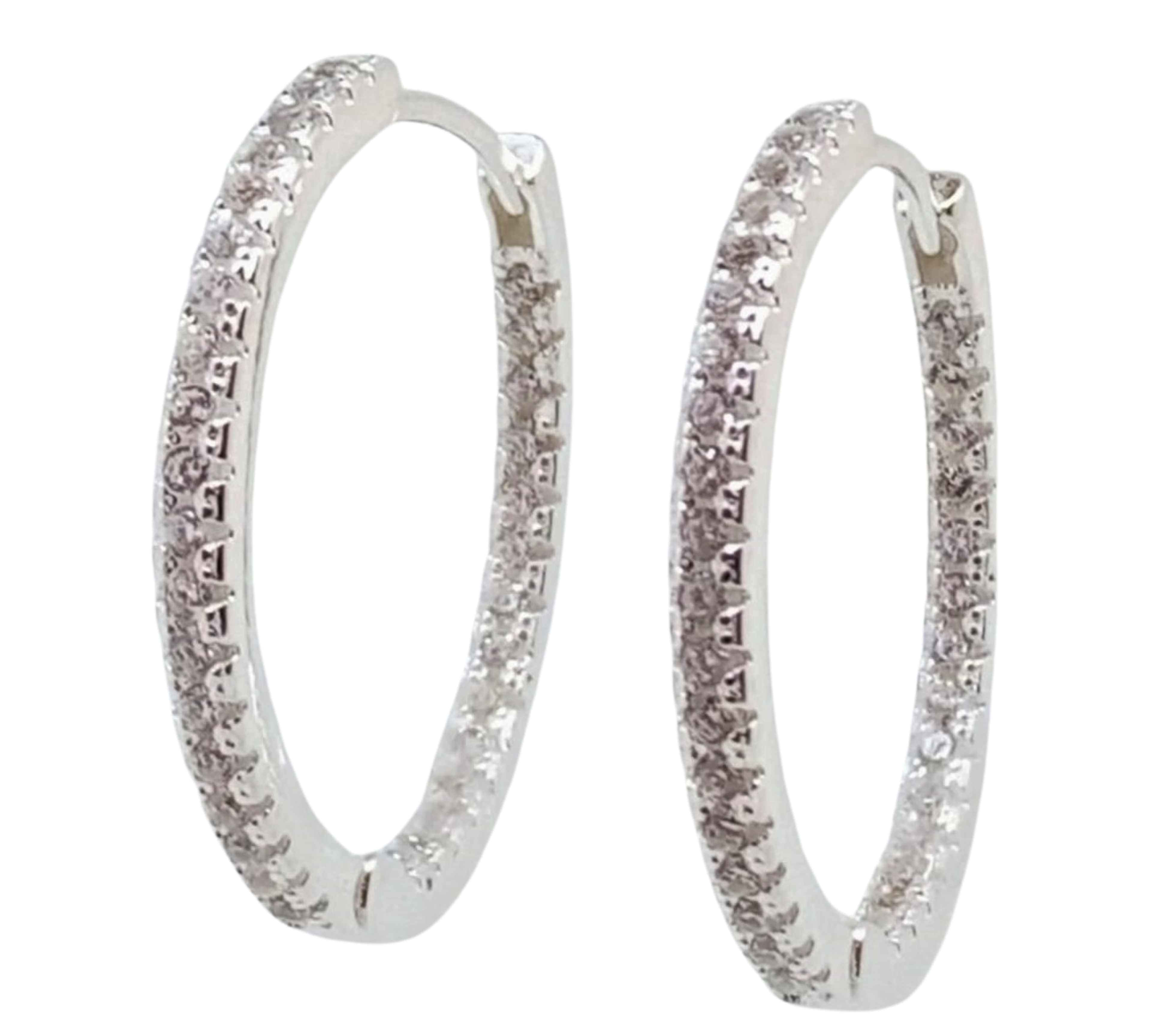 Aretes Mini Brillos - Plata Italiana
