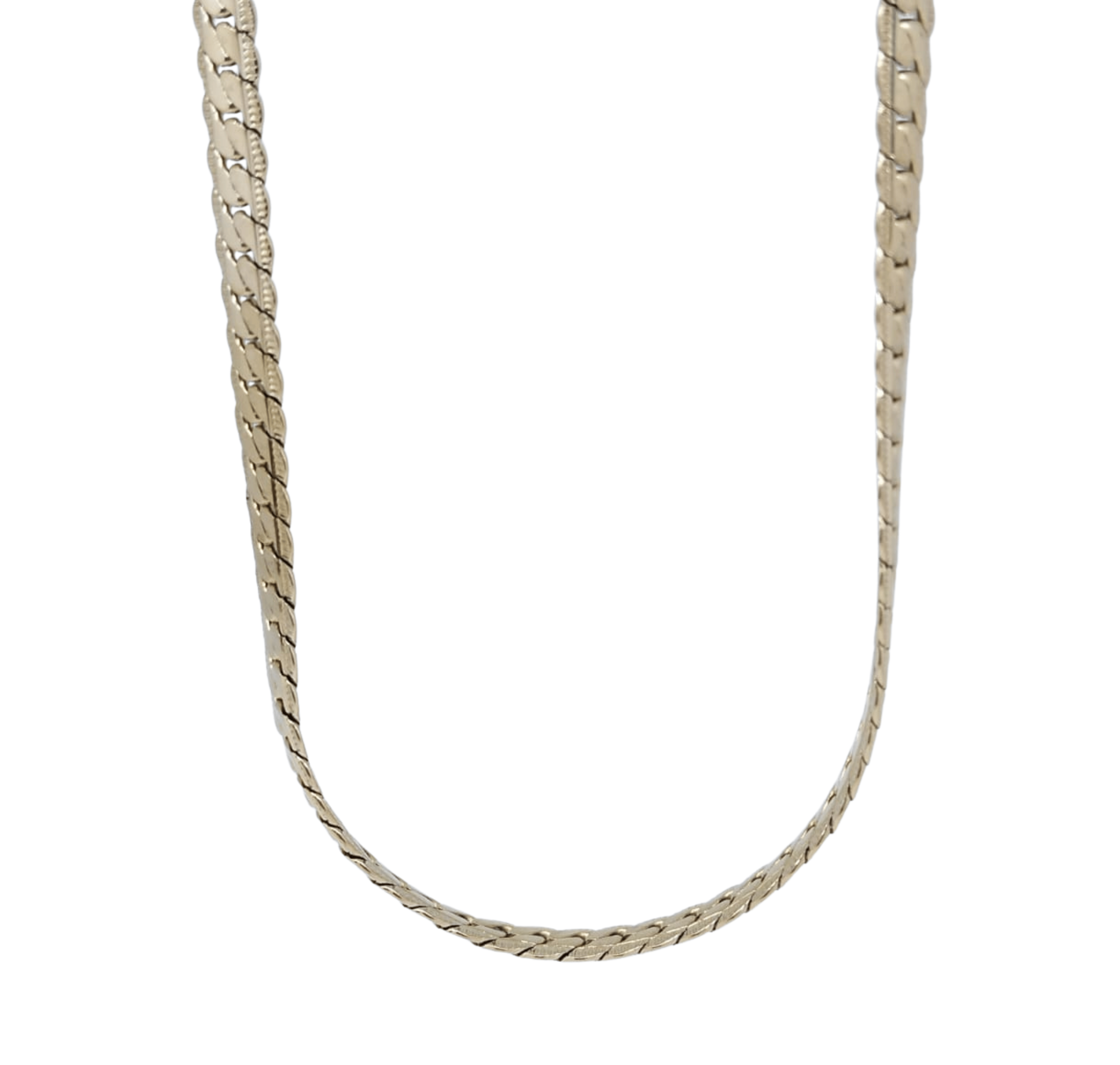 Cadena Dorada de Eslabones Angostos Minimal Chic - Acero Inoxidable