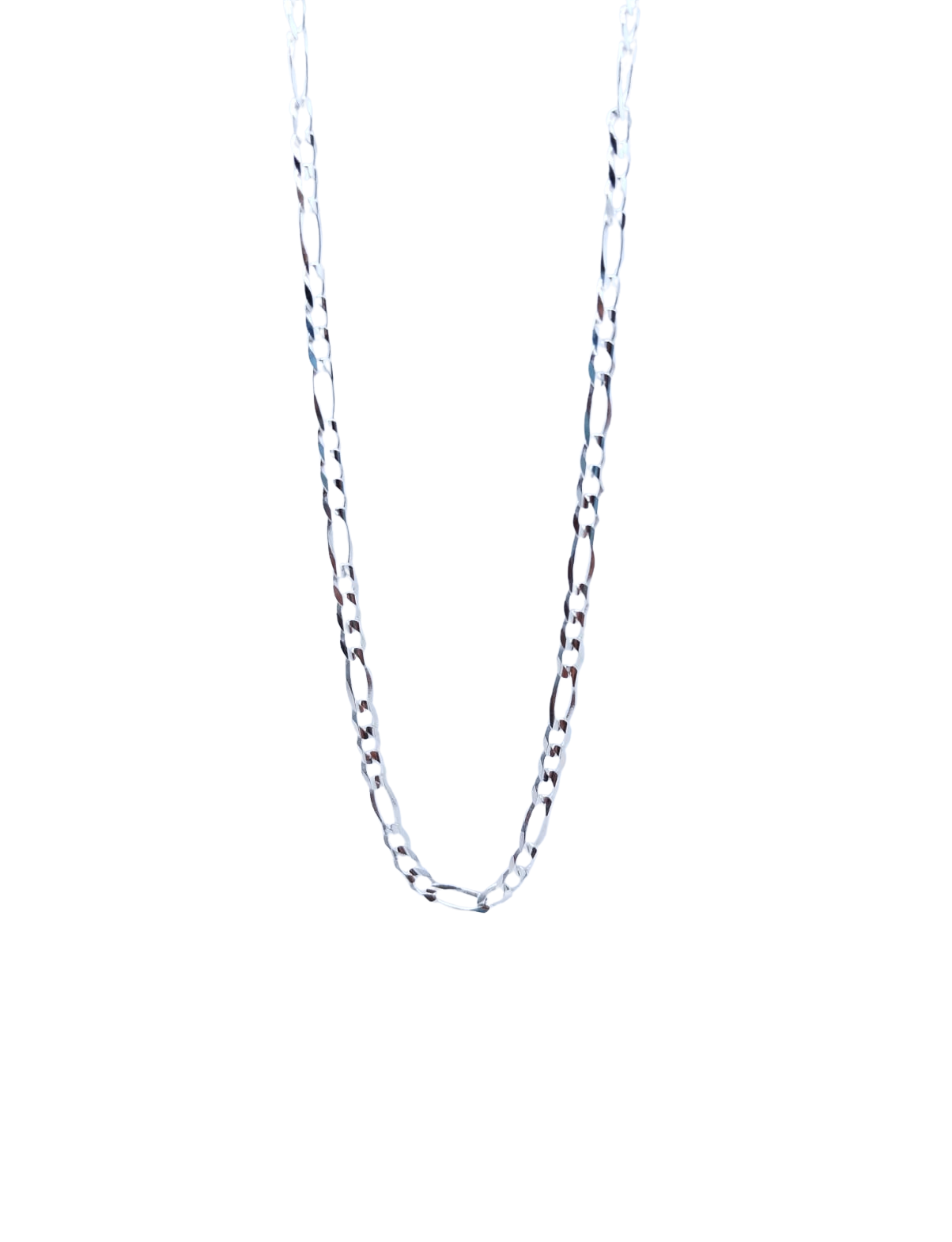 Cadena Plateada T.C. 45 cm - Plata Italiana