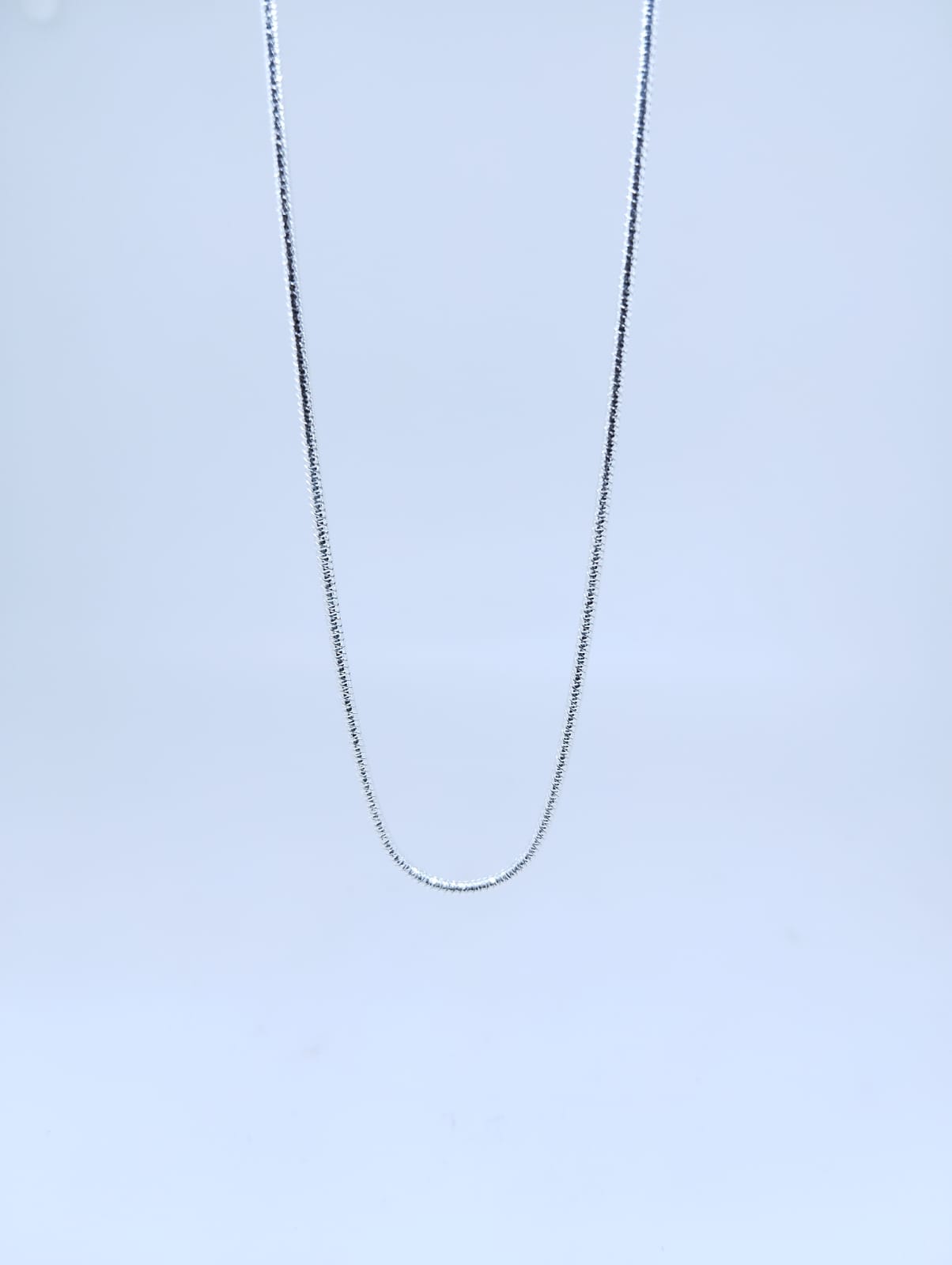 Cadena Plata 925 tipo Cola de ratón