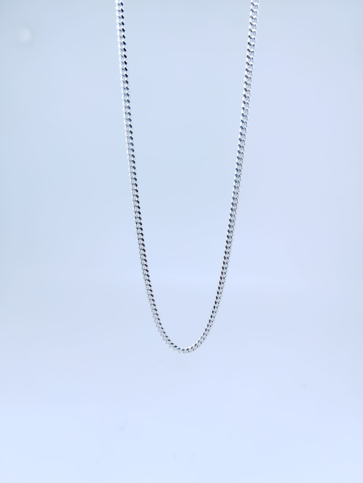 Cadena Plata 925 Tejido Cerrado