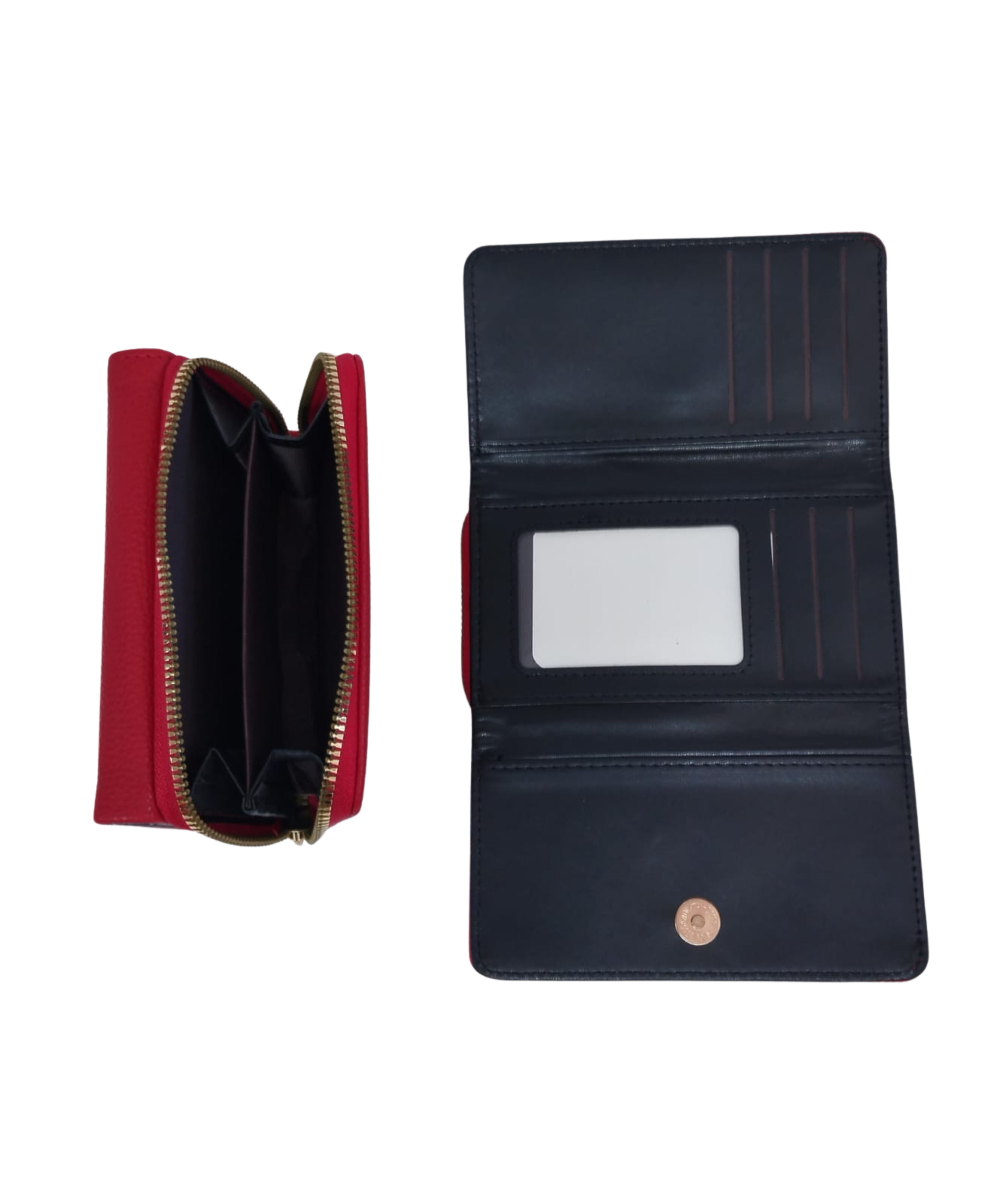 Cartera roja texturizada - Vinipiel