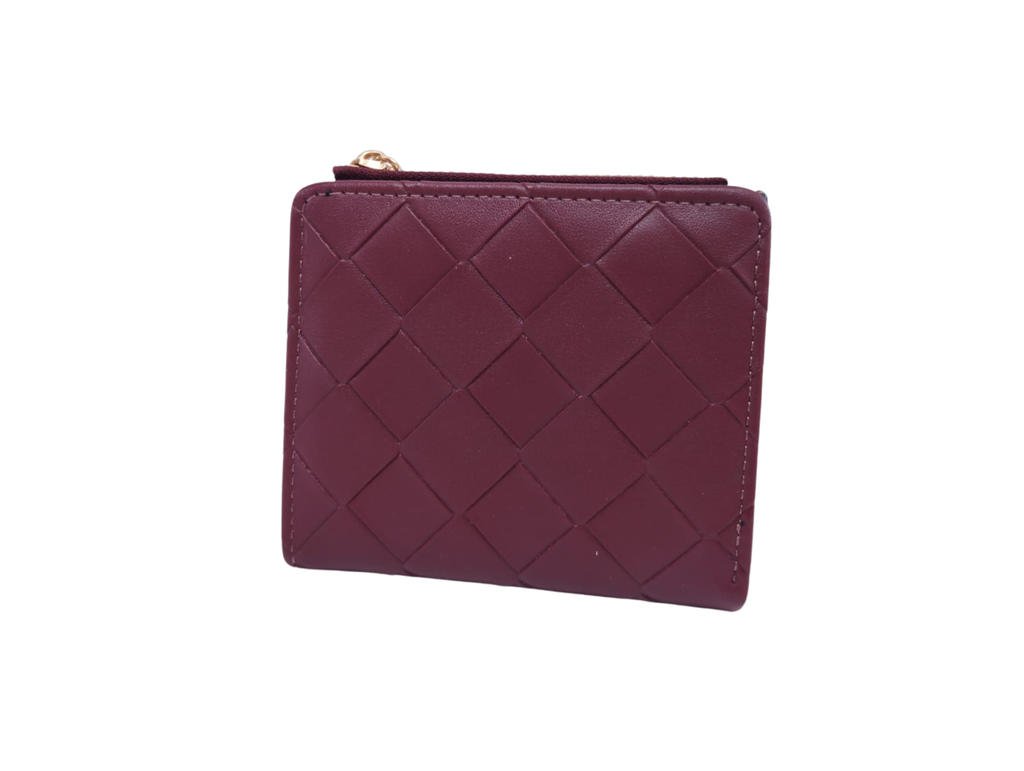 Cartera vino diseño de rombos - Vinipiel