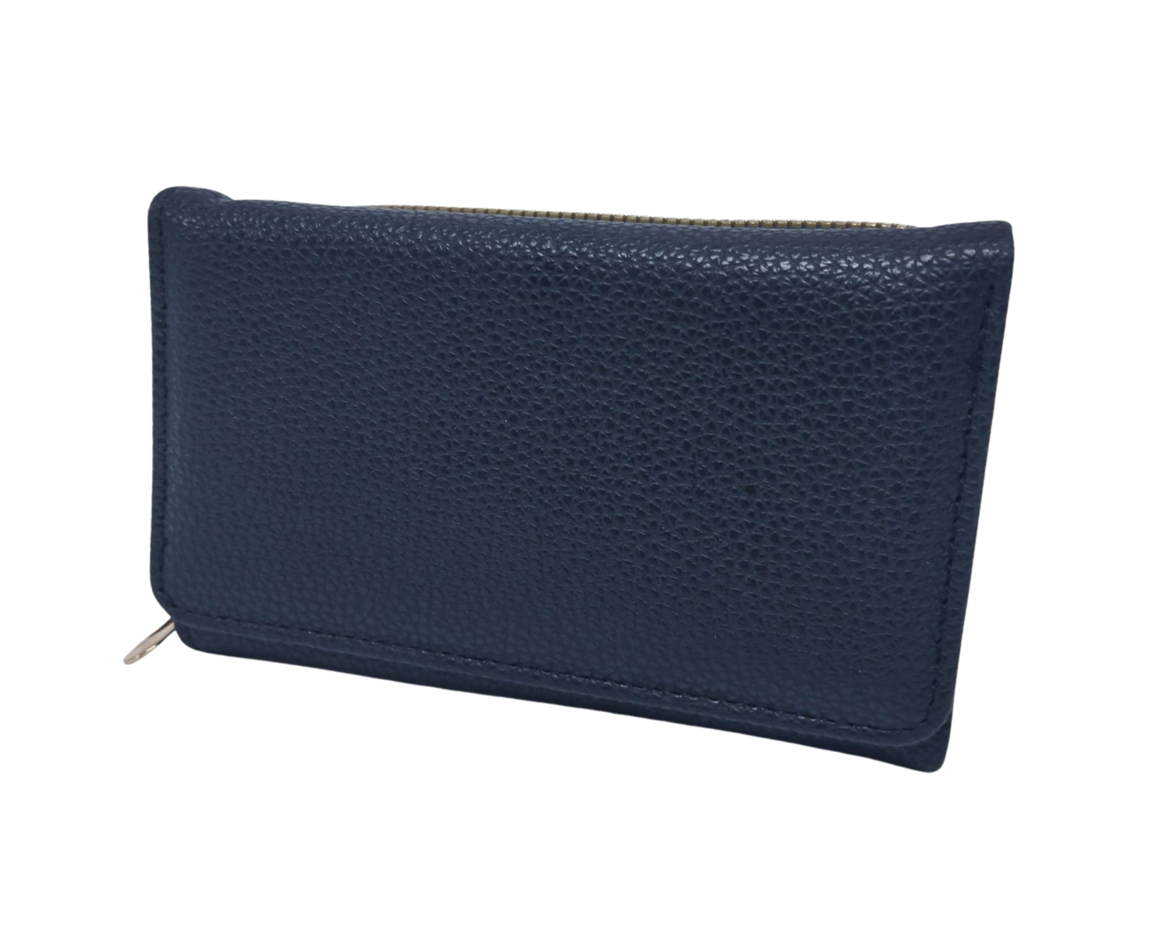 Cartera negra con textura - Vinipiel