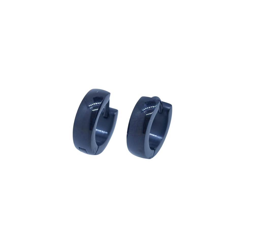 Huggie Lisa Color Negro - Acero Inoxidable