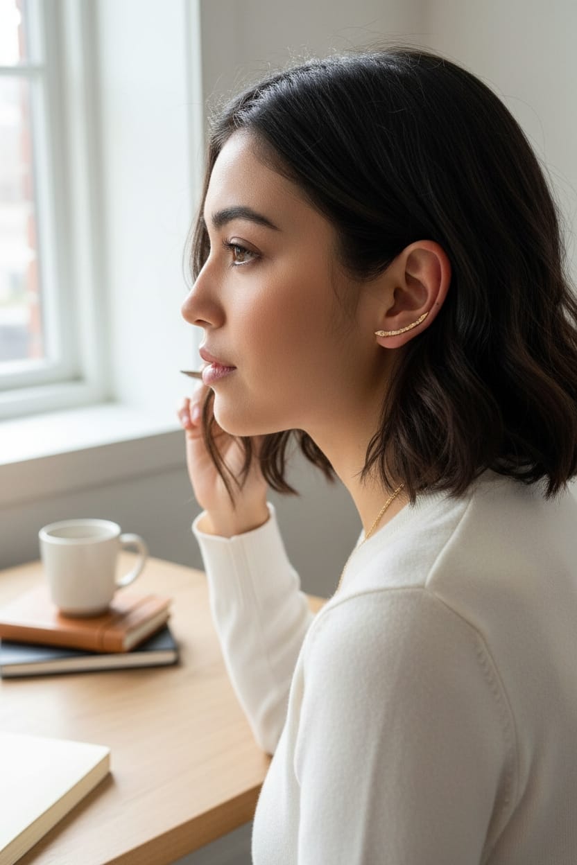 Simulador Dorado de Serpiente con Brillos - Acero Inoxidable